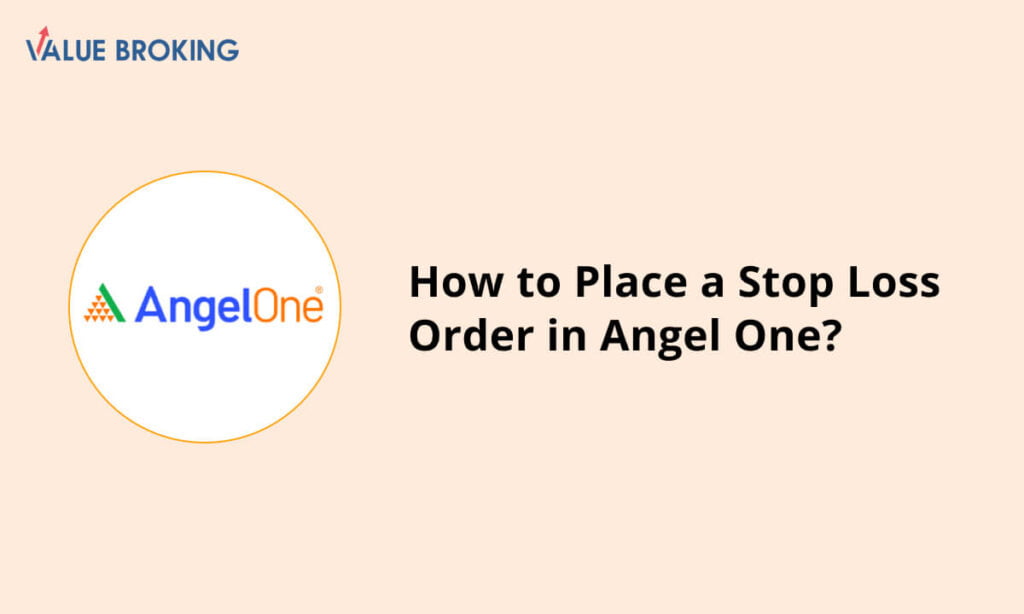 place a stop loss order in angel one