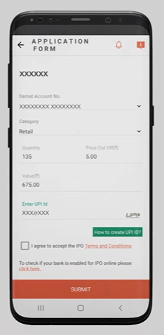 sharekhan ipo application form