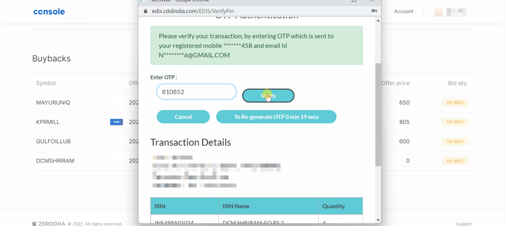 zerodha authorize cdsl