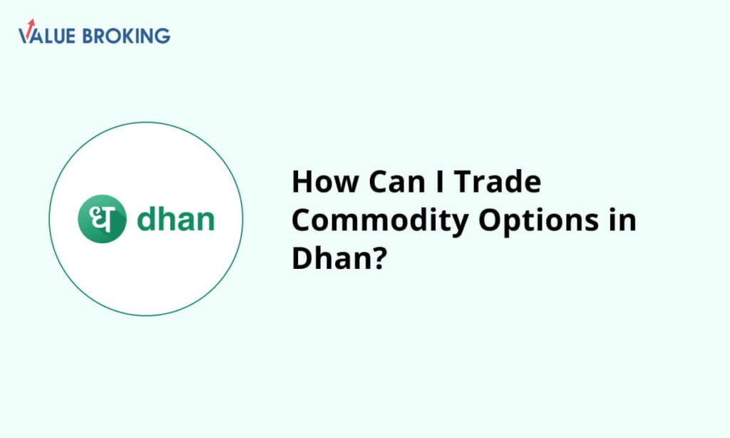 trade commodity options in dhan