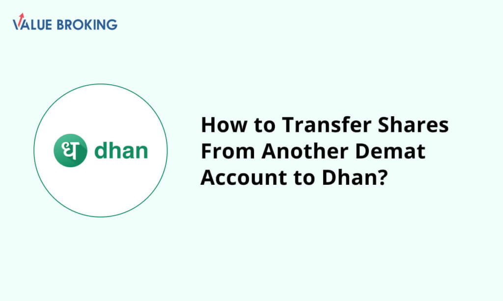 transfer shares from another demat account to dhan