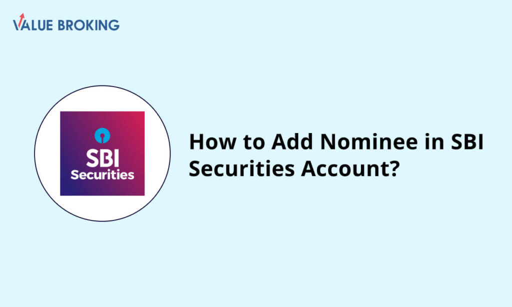 add nominee in sbi securities account