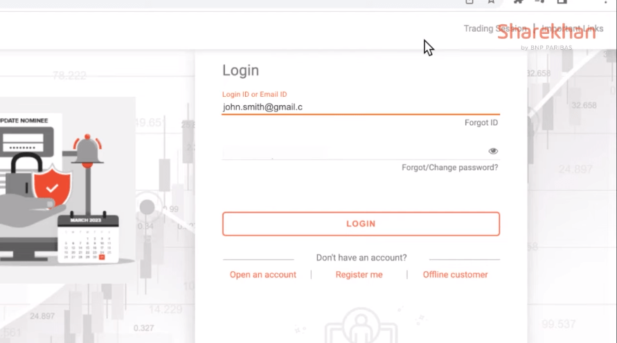 sharekhan login