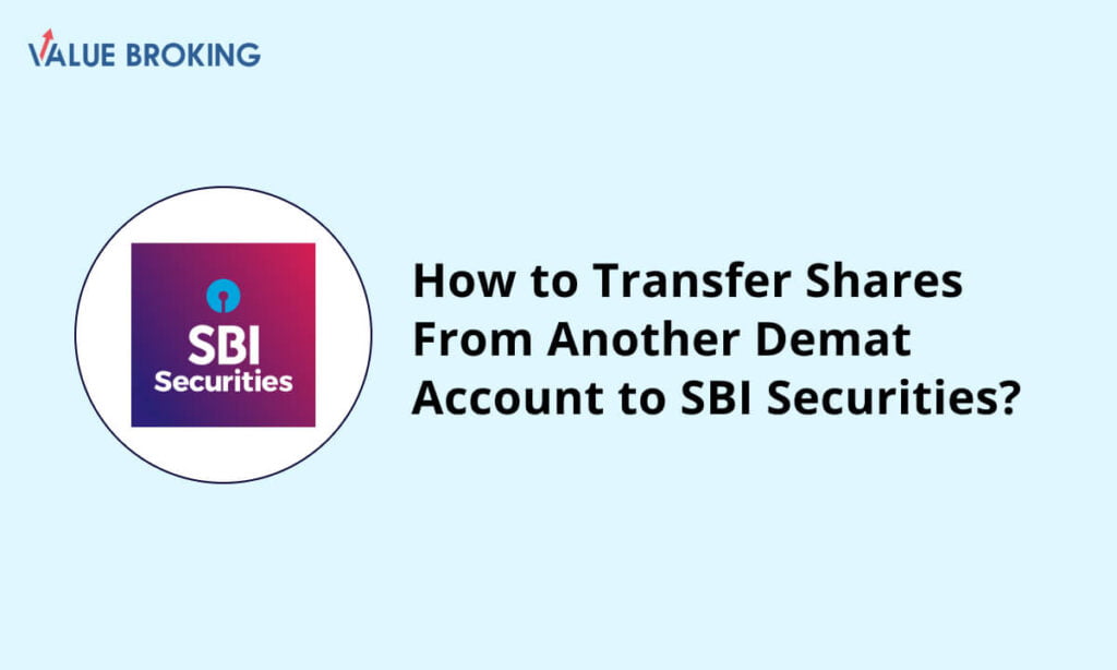 transfer shares from another demat account to sbi securities